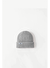 Huge Beanie Small Tag Grey