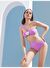 Lovekini Caroline Pink Bikini With Sea Shell Accessory