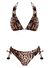 Lovekini Ava Leopard Pattern Bikini With Ruffle Details