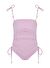 Lovekini Diana Pink Kids Swimsuit With Real Pearl Details