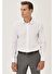 Erkek Siyah Kolay Ütülenebilir Non-Iron Pamuklu Slim Fit Dar Kesim Klasik Yaka Gömlek