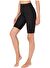 Kadın Siyah Yüksek Bel Toparlayıcı Bisikletçi Şortu Kısa Spor Tayt Biker Basics