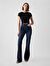 High Rise '70s Flare Jean Pantolon