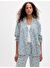 Desenli Poplin Pijama Üstü