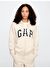 Gap Logo Relaxed Fleece Fermuarlı Sweatshirt