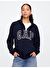 Gap Logo Relaxed Fermuarlı Sweatshirt