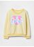 Havlu Kumaş Grafikli Sweatshirt