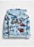 Gap Logo Fransız Havlu Kumaşı Fermuarlı Sweatshirt