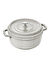 Staub La Cocotte Döküm Tencere Yuvarlak 20 cm Trüf Beyaz