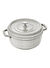 Staub Döküm Tencere Yuvarlak 24 cm Trüf Beyazı