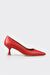 Elle Kırmızı Kadın Deri Stiletto NOELSA-1