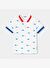 Erkek Çocuk Pamuklu Pike Motifli Polo Yaka T-Shirt