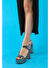 Nemesis Shoes Gold Kadın Platform Topuklu Ayakkabı 39801