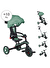 Globber Explorer 4in1 Katlanabilir Bisiklet - Zeytin Yeşili