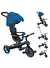 Globber Explorer 4in1 Trike Bisiklet - Kraliyet Mavisi