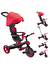Globber Explorer 4in1 Trike Bisiklet - Kırmızı