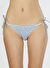 T-Box Desenli Lacivert Bikini Alt