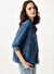 Mavi Koyu Mavi Kadın Regular Straight Denim Ceket 110154-30105 