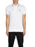 Calvin Klein Jeans Polo Dar Düz Erkek Beyaz Polo T-Shirt J30J315603-YAF TIPPING SLIM POLO
