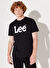 Lee Siyah Erkek O Yaka Regular Fit T-Shirt L65QAI01