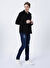 Aeropostale İndigo Erkek Dar Paça Slim Fit  Denim Pantolon E-ETHAN