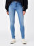 Wrangler Mavi Kadın Yüksek Bel Skinny Fit Denim Pantolon W27H4741G 