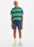 Levis Yüksek Bel Straight Koyu Lacivert Erkek Şort 501 93 SHORTS Z1361 DARK IND WORN