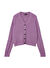 Lmtd Pembe Kız Çocuk V Yaka Uzun Kollu Düz Hırka NLFNOLLEN KNIT SHORT CARDIGAN  