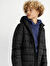 Lmtd Siyah Erkek Çocuk Fermuarlı Uzun Kollu Düz Yelek NLMMIKE PUFFER JACKET  