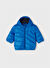 Name İt Mavi Erkek Bebek Fermuarlı Uzun Kollu Uzun Düz Mont NBMMAXON JACKET  PB 