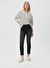 Mavi STAR Yüksek Bel Dar Paça Mom Fit Dark Smoke Antrasit Kadın Denim Pantolon M101077-82224