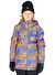 Dc Çok Renkli Erkek Çocuk Kapüşonlu Uzun Kollu Desenli Kayak Montu ADBTJ03015 PROPAGANDA YOUTH JACKET  