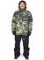 Dc Shoes Çok Renkli Erkek Kapüşonlu  Desenli Kayak Montu ADYTJ03047 PROPAGANDA JACKET