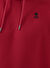 Routefield Bordo Erkek Yuvarlak Yaka Baskılı Sweatshirt RFHEDGE2223_HEDGE