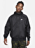 Nike Siyah - Gri - Gümüş Erkek Kapüşonlu   Mont DA0001-010 M NK WVN LND WR HD JKT