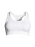 Casall 19980-001 Iconic sports bra Kadın Beyaz U Yaka Slim Fit Sporcu Sütyeni