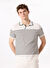 Fabrika Beyaz Erkek Basic Çizgili Polo T-Shirt PORTER 