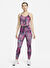 Nike Mor Kadın Sporcu Sütyeni DV9866-665 W NK ONE DF CRP TANK AOP  