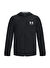 Under Armour Siyah Erkek Çocuk Kapüşon Yaka Bol Kesim Rüzgarlık 1370183-003 UA SPORTSTYLE WINDBREAK