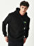 Riders By Lee Kapüşonlu Regular Fit Siyah Erkek  Sweatshirt L222695-001 