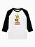 Vans Siyah - Beyaz Erkek Çocuk Bisiklet Yaka Yarım Kollu T-Shirt VN00086RYB21 HARIBO RAGLAN   