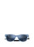Ray-Ban Jr. New Wayfarer RJ9052S Köşeli Mavi Unisex Çocuk Güneş Gözlüğü