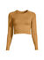 Casall Sarı Kadın Bisiklet Yaka T-Shirt 22252-371 Seamless Femme Crop Long   