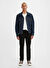512 SLIM TAPER NATIV Siyah Erkek Normal Bel Slim Tapered Denim Pantolon A2087-0020 LSE