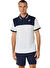 Asics 2041A256-102 MEN COURT POLO SHIRT Beyaz - Mavi Erkek  Normal Kalıp  Polo T-Shirt