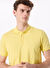 Fabrika Açık Sarı Erkek Regular Fit Polo T-Shirt LEGOLAS Y  