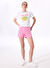 Fabrika Pembe Kadın Basic Şort F4SL-SHT0481 