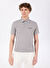 Discovery Expedition D4SM-TST3247 Gri  Basic Düz Erkek Polo T-Shirt