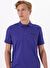 Discovery Expedition Mor Erkek Basic Polo T-Shirt D4SM-TST3248 