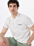 Discovery Expedition Beyaz Erkek Basic Polo T-Shirt D4SM-TST3248 